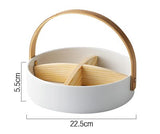 Japan Style Ceramic Plates Partition Tray