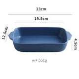 Nordic Rectangular Colorful Ceramic