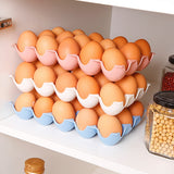 15-Grid Plastic Egg Storage Box