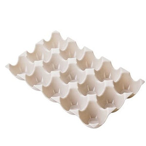 15-Grid Plastic Egg Storage Box