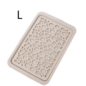 Creative Double Plastic Water Cup Drain Tray